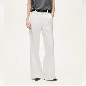 J. Crew Tall Carolina flare pant in stretch linen blend